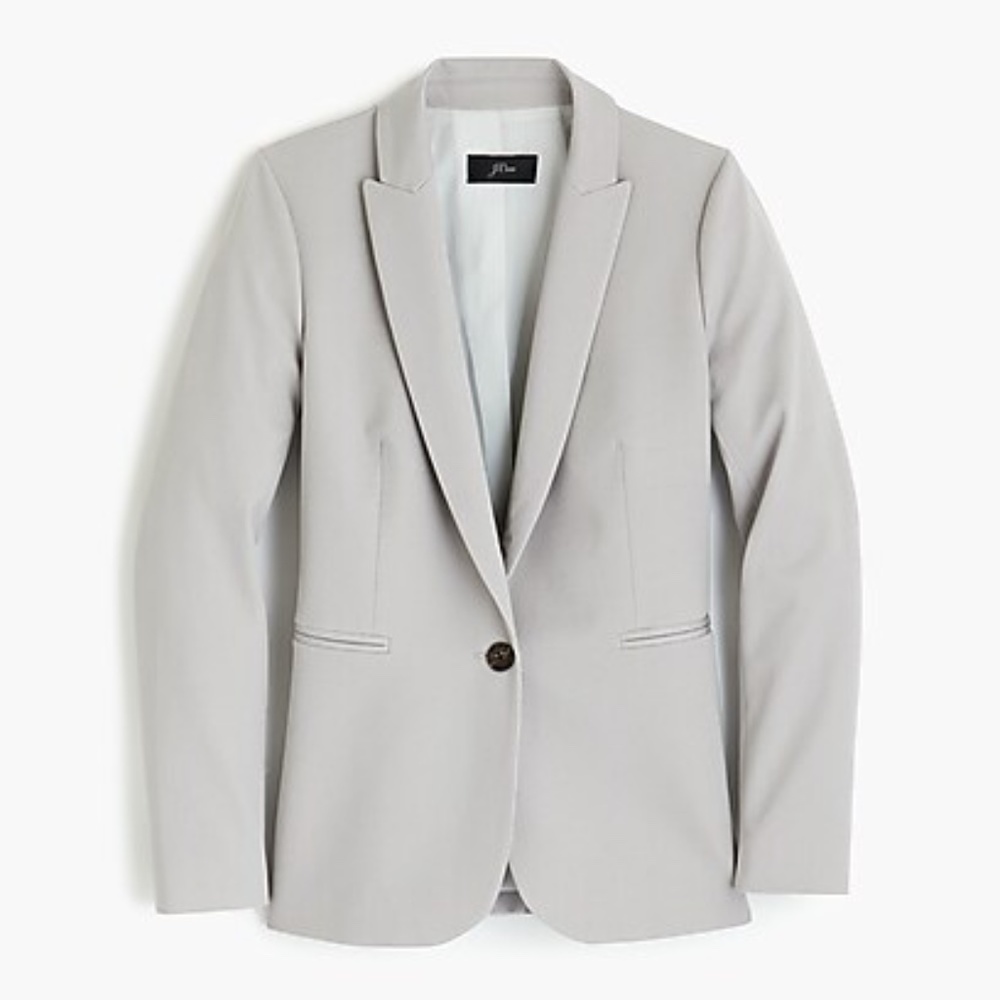 Jcrew Parke Blazer in Bi-stretch cotton